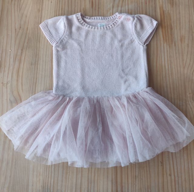 Vestido algodón y tutú GAP