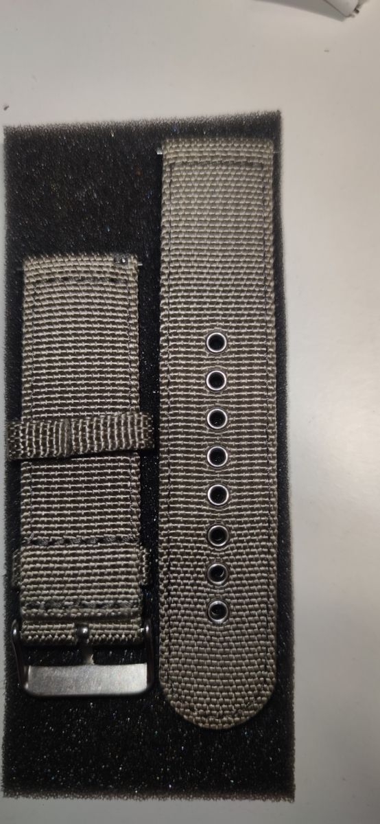 CORREA RELOJ NYLON CON CIERRA RAPIDO 24mm