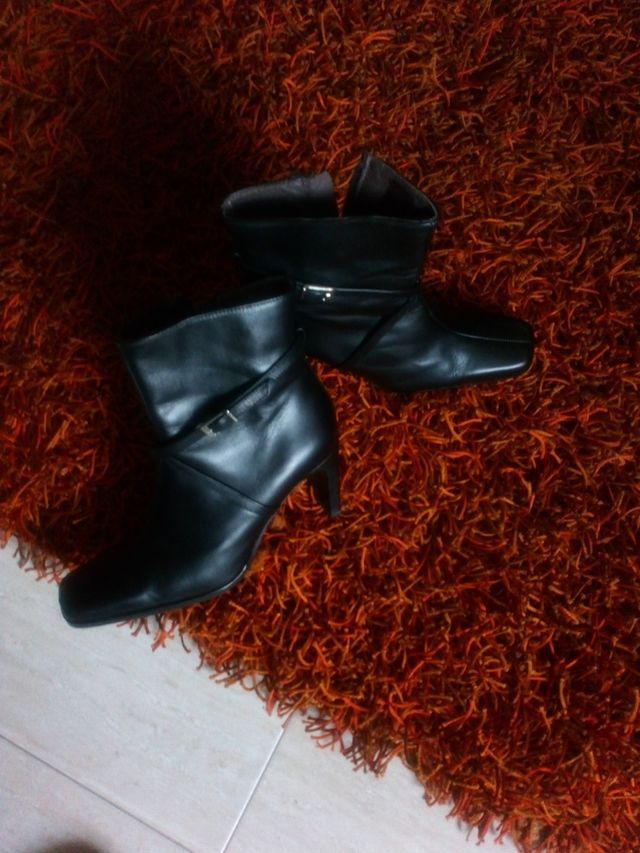 Botines Piel negros N° 38