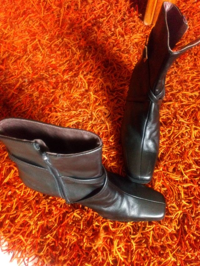 Botines Piel negros N° 38