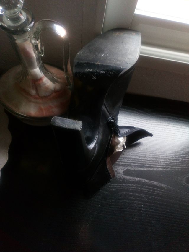 Botines Piel negros N° 38