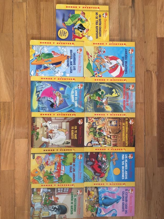 Libros de Gerónimo Stilton