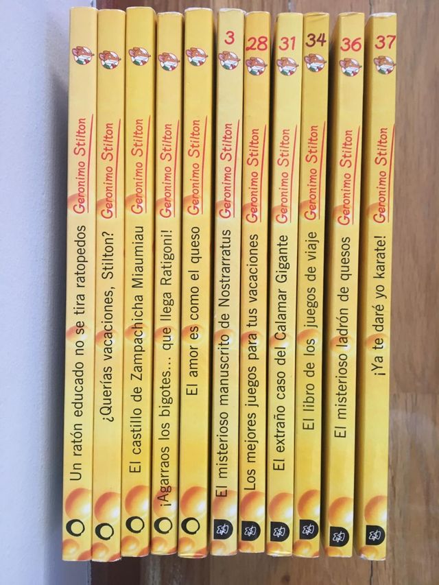 Libros de Gerónimo Stilton