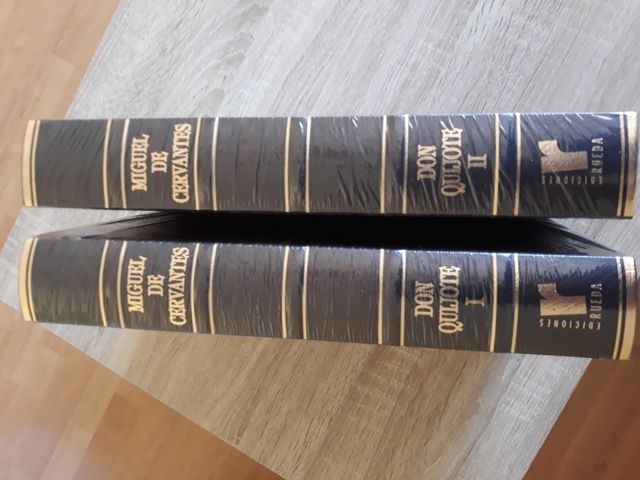 Libro Don Quijote 2 tomos NUEVOS