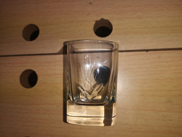 Vasos de cristal Luigi Bormioli (tamaño chupito)