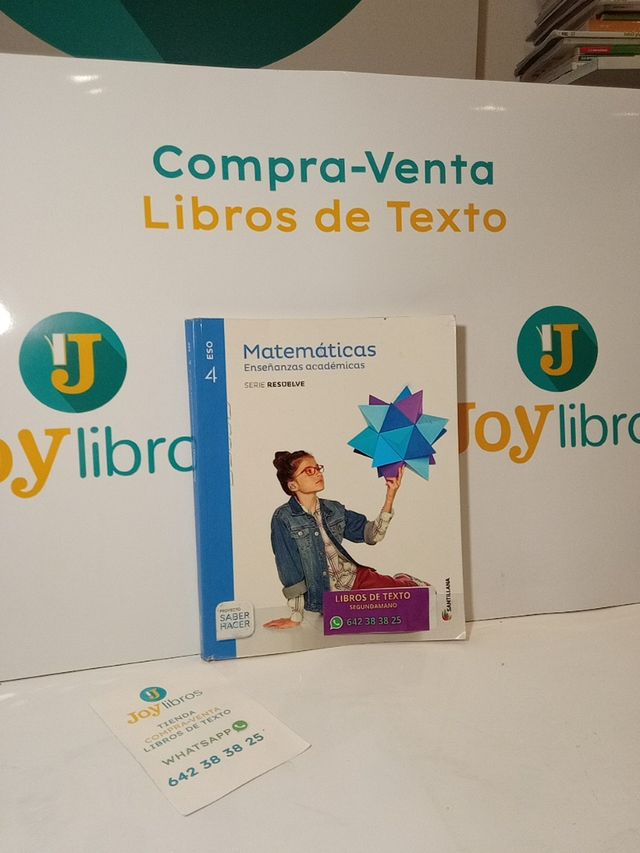 Matemáticas Académicas 4 Eso Santillana De Segunda Mano Por 15 En Madrid En Wallapop