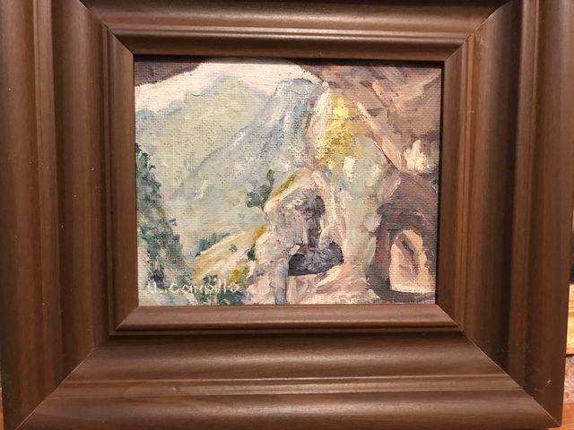 Cuadro pintado al óleo por JL Campillo