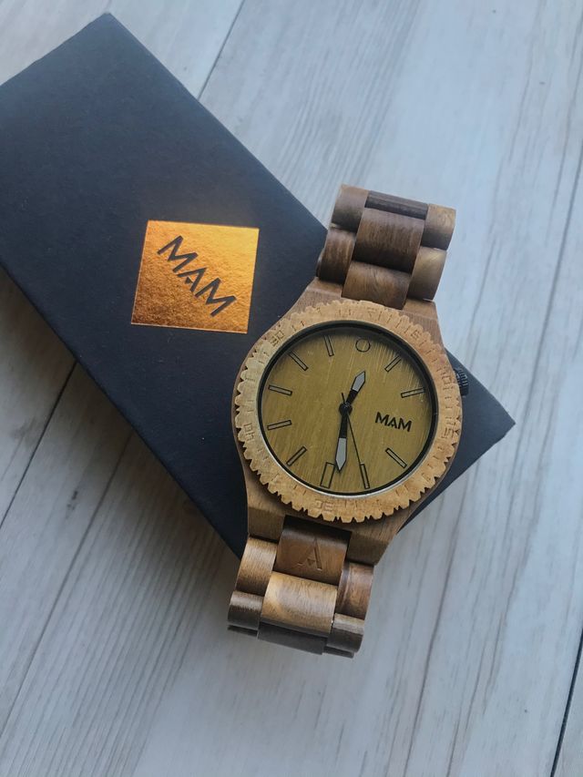 Orologio MAM in legno