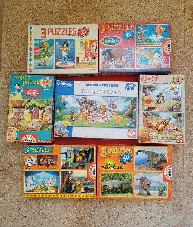 Pack Puzzle Personajes Disney