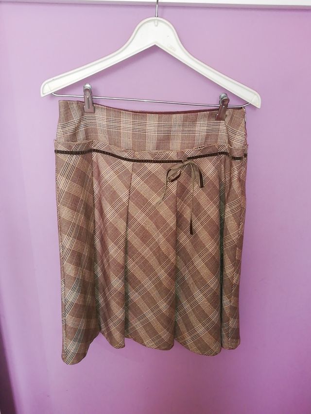 Falda de cuadros