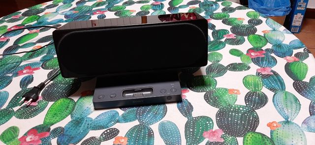 base con altavoz para ipod. Rebajado!!