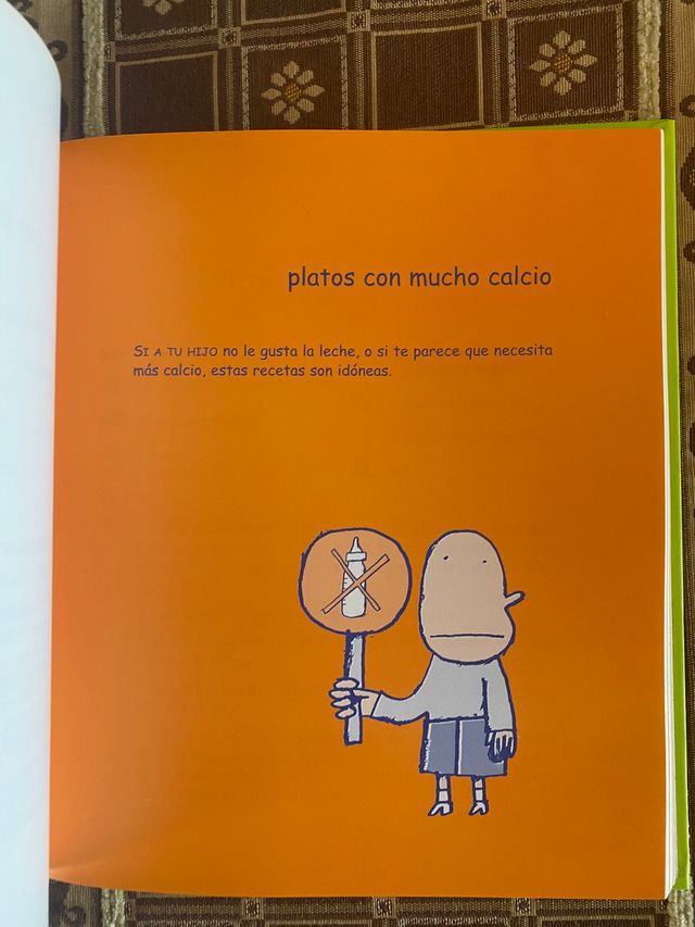 Libro recetas para bebés y niños