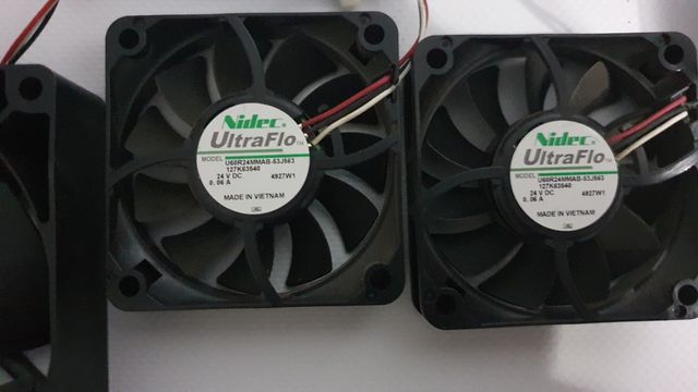 motores paso a paso y ventiladores 24v