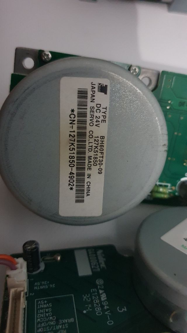 motores paso a paso y ventiladores 24v