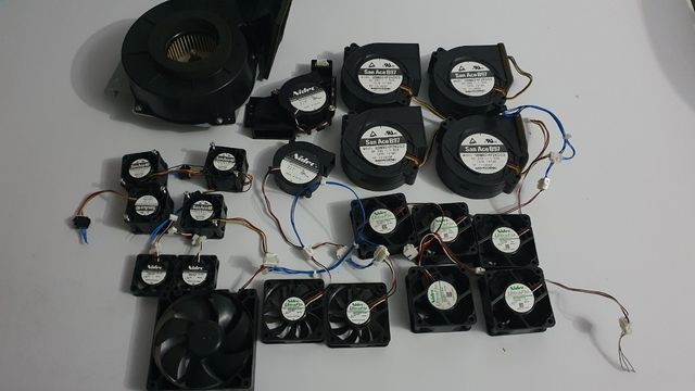 motores paso a paso y ventiladores 24v