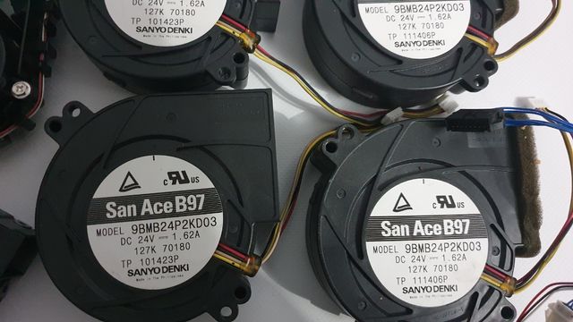 motores paso a paso y ventiladores 24v