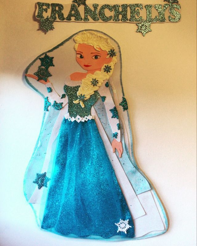 Linda Frozen para decorar fiestas o habitación