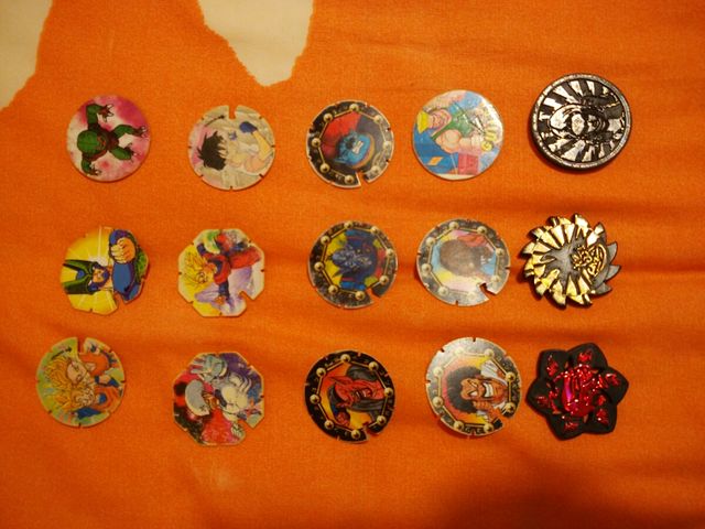 DRAGON BALL COLECCIÓN DE TAZOS MATUTANO