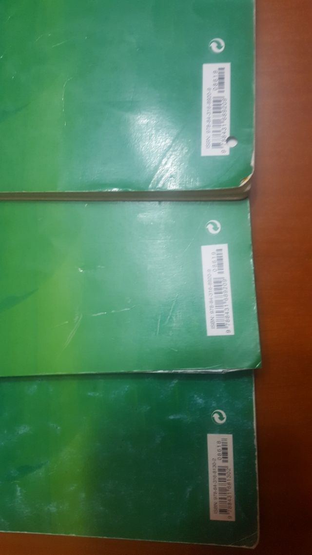 libros de sociales y geografía ( 3 eso)