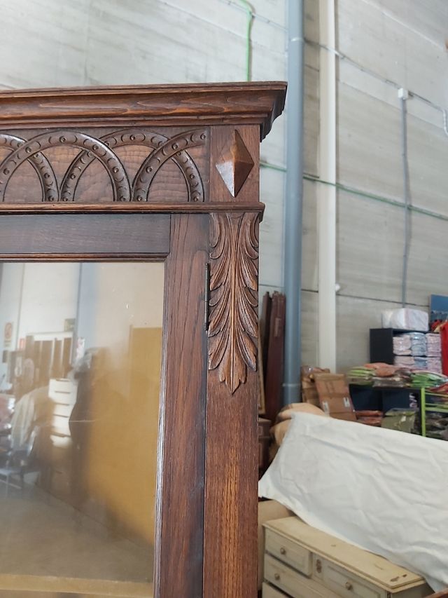 Mueble antiguo esquinero de segunda mano por 125 € en Málaga en WALLAPOP