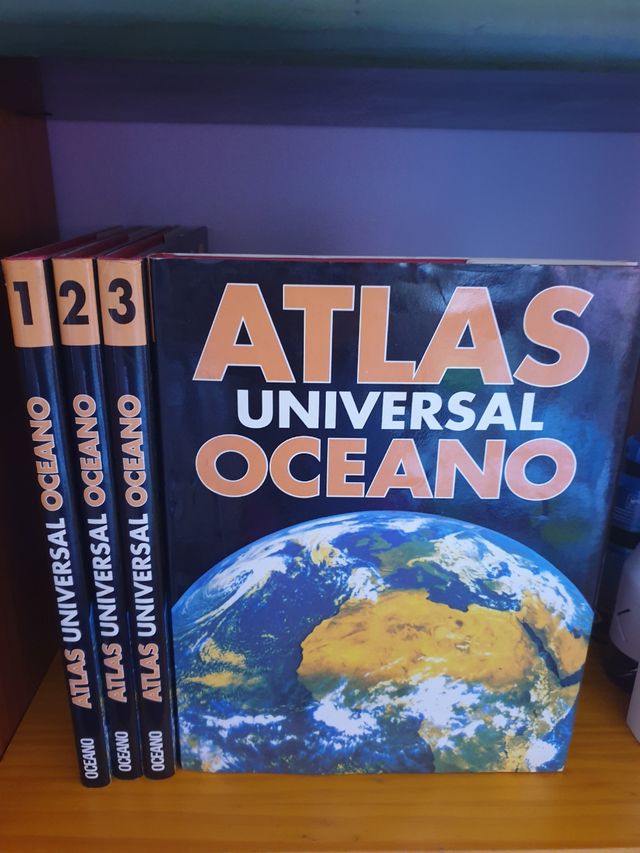 libro atlas universal océano