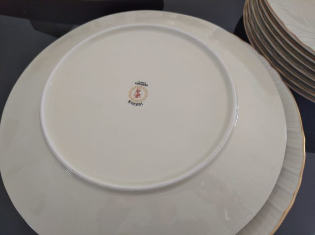 Platos llanos porcelana fina Irabia (ALTA CALIDAD)