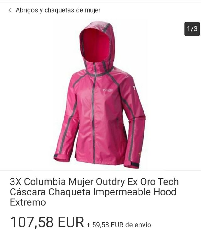 chubasquero columbia M