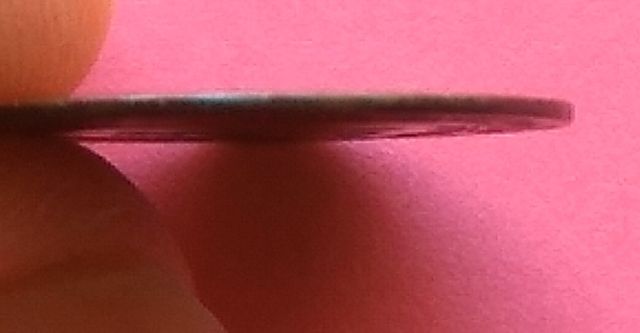 moneda 2 céntimos 1870 2 gramos Quinientas piezas