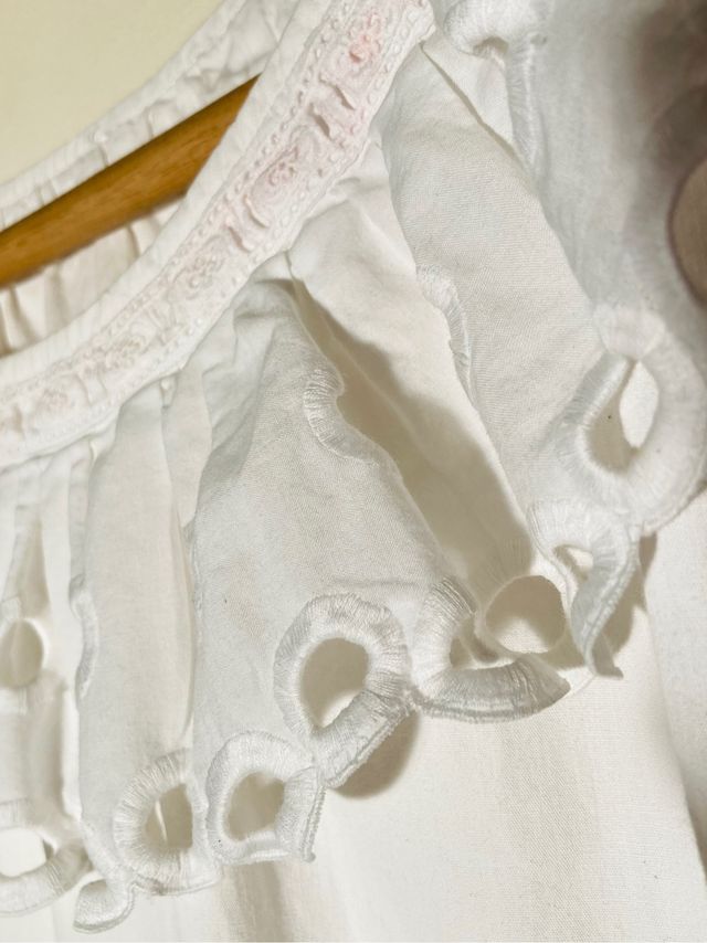 camisa sin mangas estilo folklore