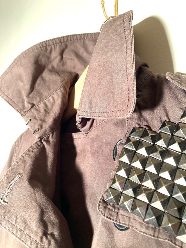 gabardina/parka customizada