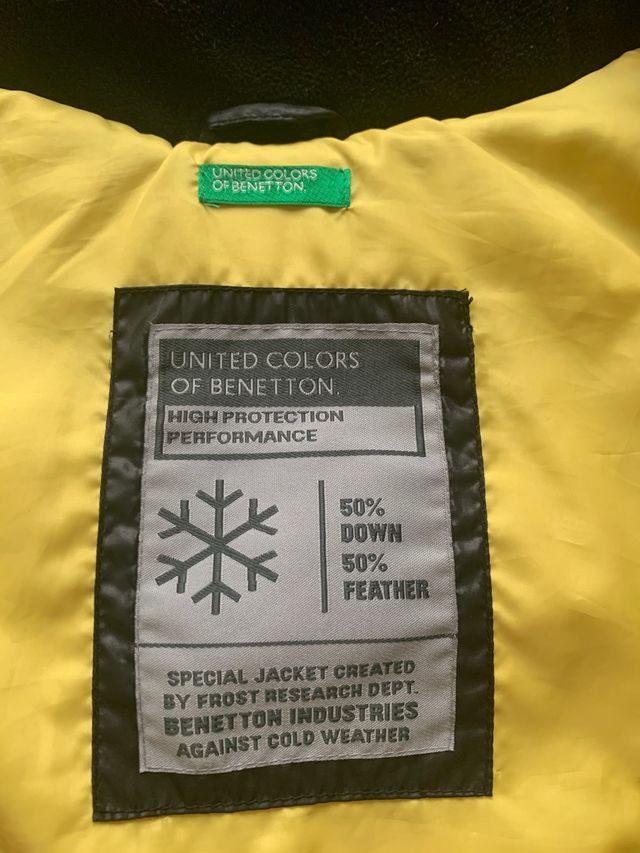 Chaquetón de plumas