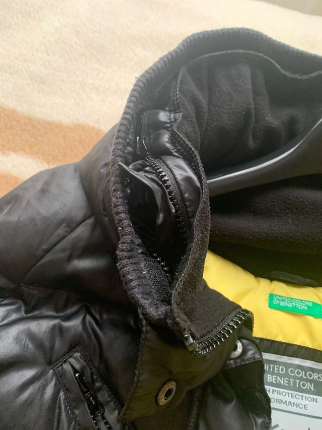 Chaquetón de plumas