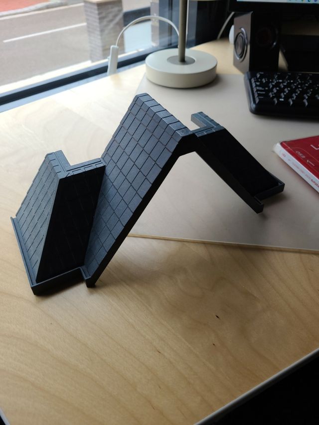 Tejado casa época Playmovil