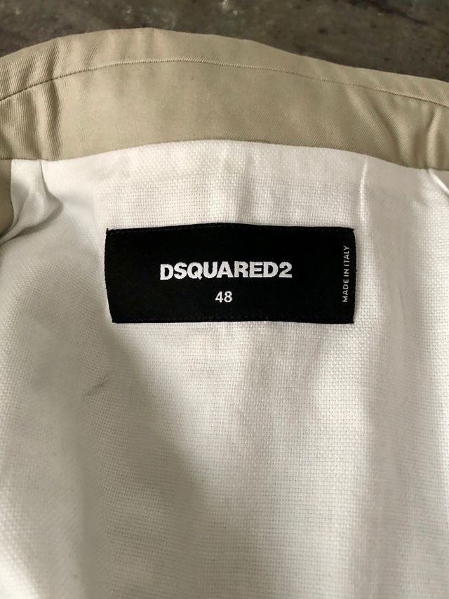Cazadora DSQUARED 100% original, piel.
