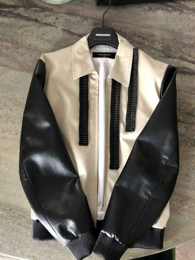 Cazadora DSQUARED 100% original, piel.