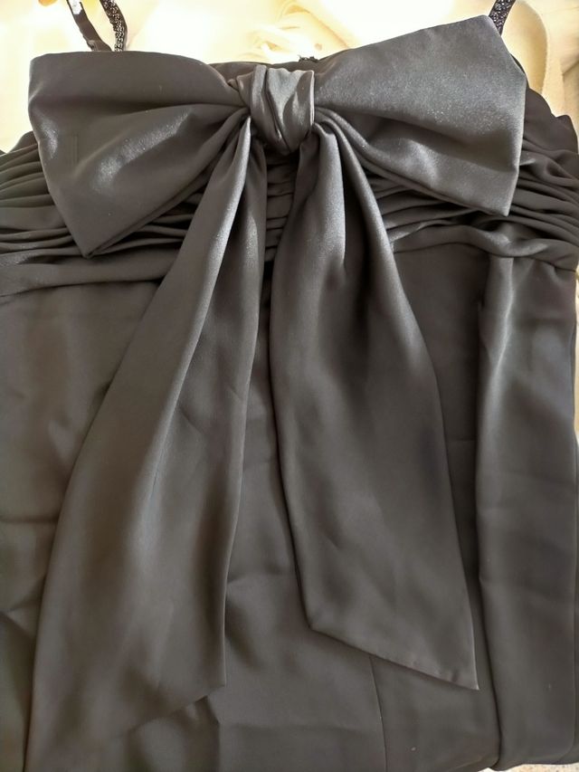 Vestido negro de ceremonia boda-bautizo GANGA!!!