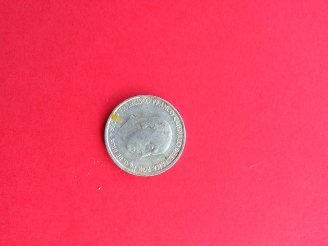 moneda 50 céntimos peseta 1966 Franco