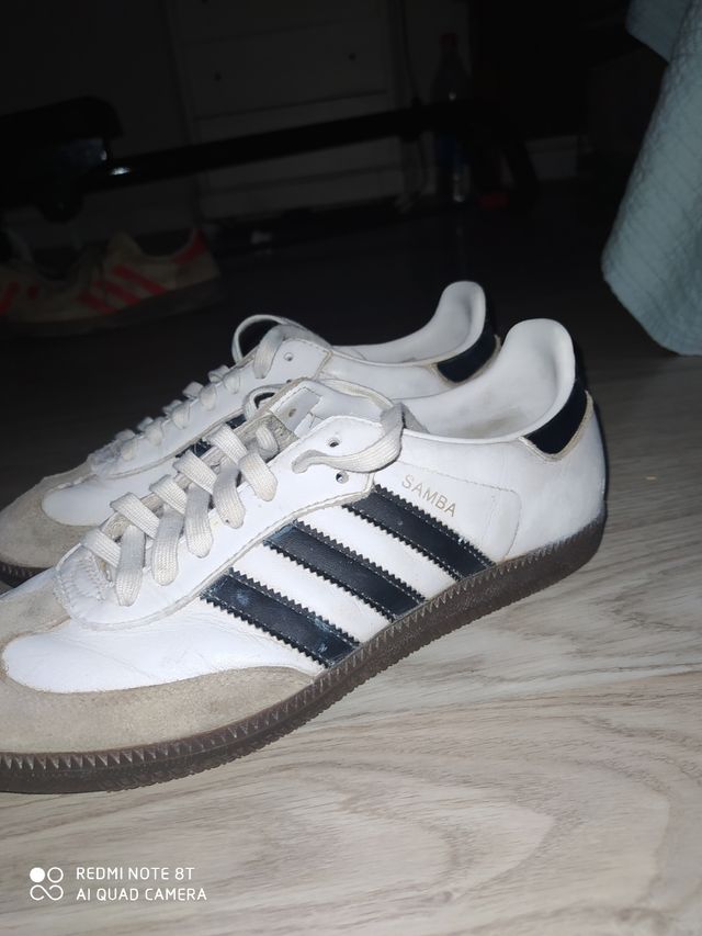 infierno Intenso muy Zapatillas Adidas samba blancas de segunda mano por 20 € en Sevilla en WALLAPOP infierno Intenso muy Zapatillas Adidas samba blancas de segunda mano por 20 € en Sevilla en WALLAPOP