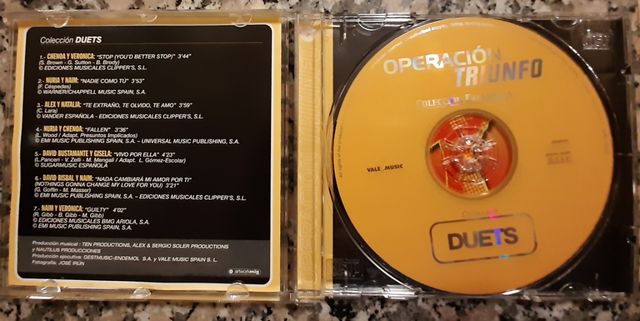 Música Operación Triunfo Duets