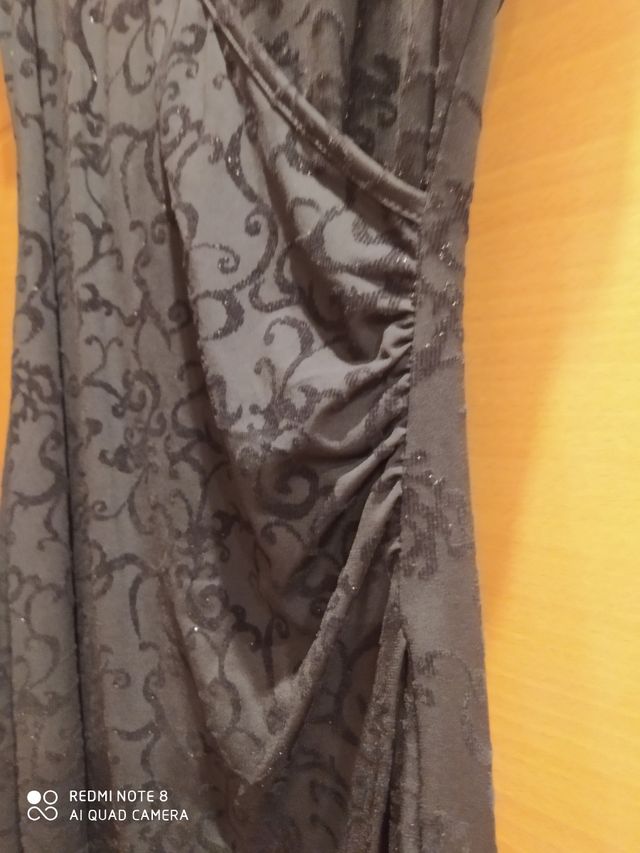 Traje negro fiesta talla 36.