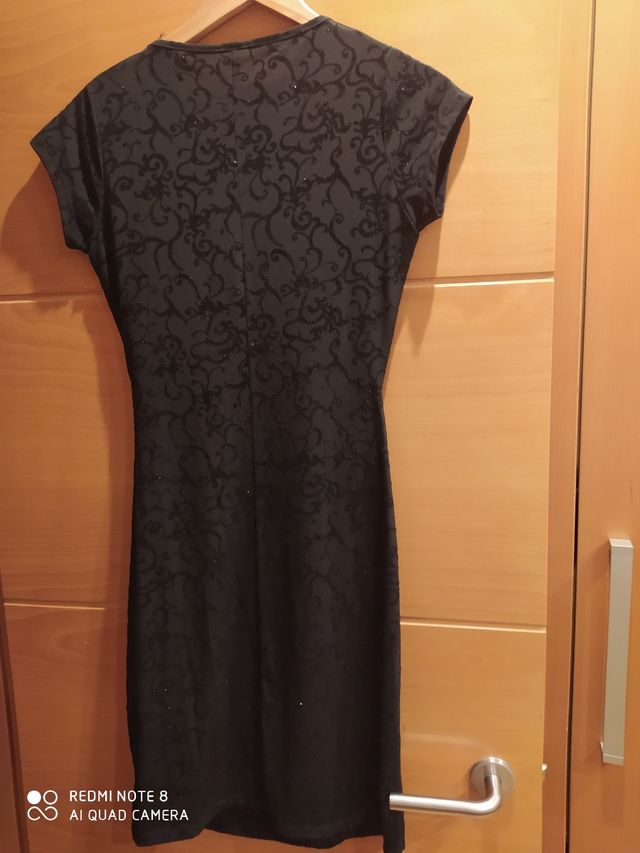 Traje negro fiesta talla 36.