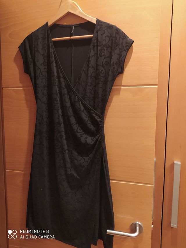 Traje negro fiesta talla 36.