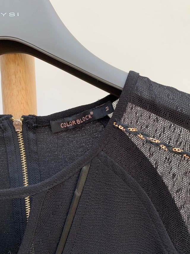 Vestido mini de fiesta negro