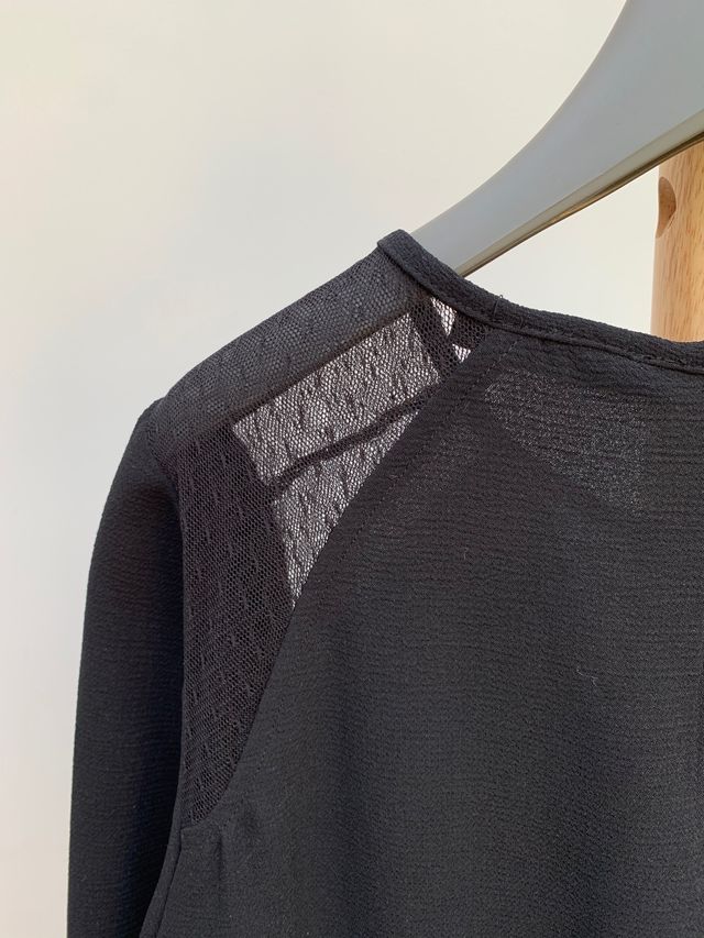 Vestido mini de fiesta negro