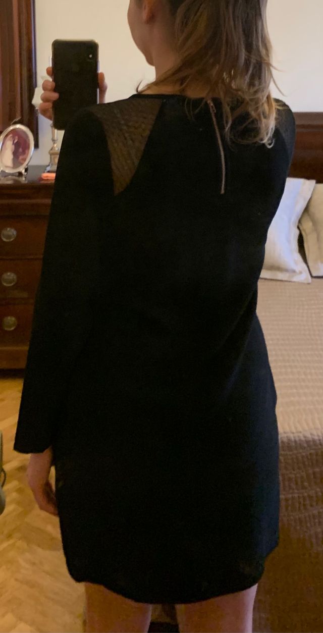 Vestido mini de fiesta negro