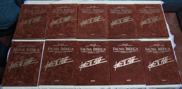 El Hombre y la Tierra Fauna Ibérica Coleccionista