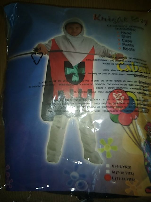 Disfraz de caballero