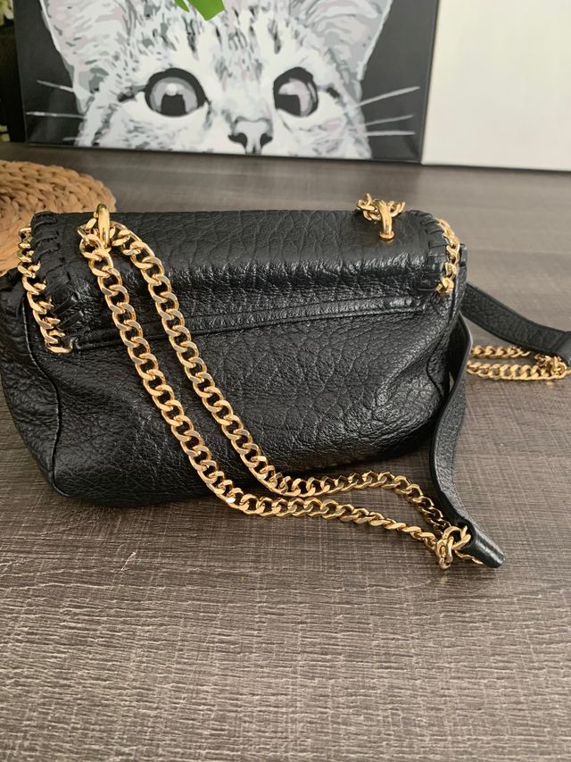 Bolso de cuero con cadena TOUS