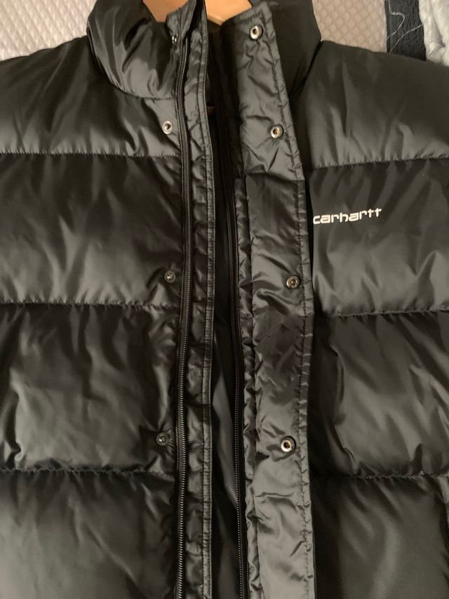 Cazadora Carhartt Hombre Deming Negro