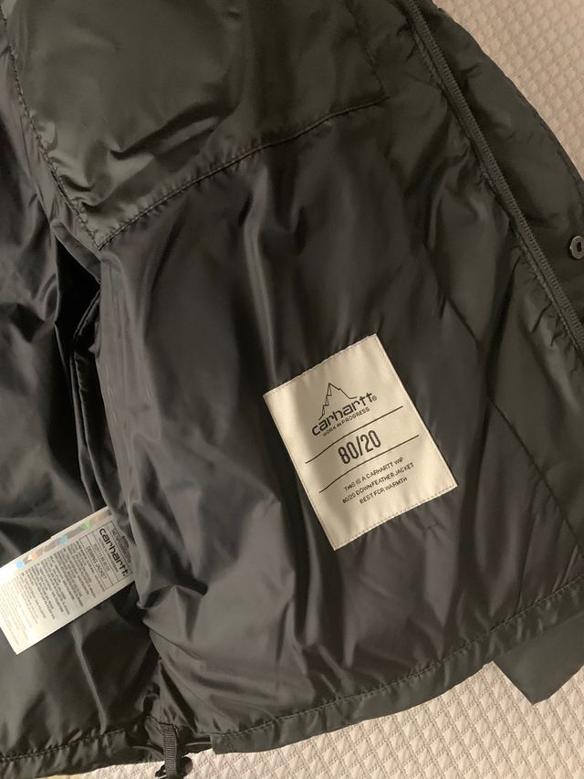 Cazadora Carhartt Hombre Deming Negro